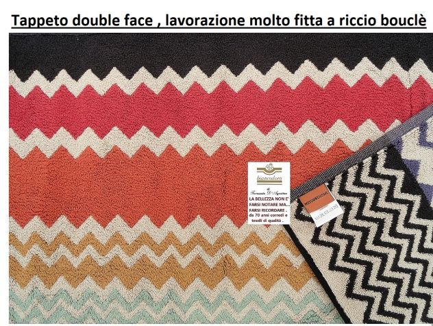 TAPPETO MISSONI CM. 160 X 70 100% COTONE - Foto 7