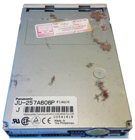 Floppy Drive 34pin, Panasonic JU-256A048P JU-257A606P (stock 2) - Foto 3