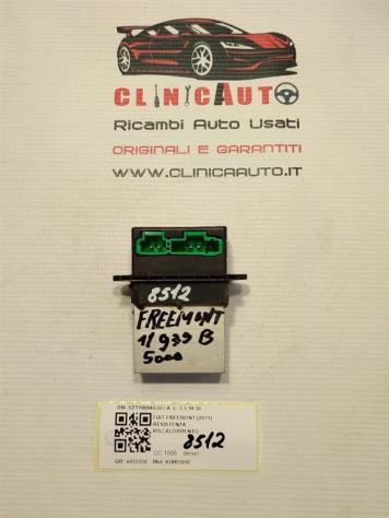 RESISTENZA RISCALDAMENTO FIAT Freemont 1° Serie VZT1000443U / A (11)