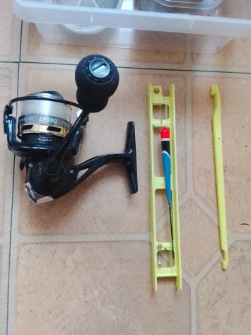 Canna Carbonio Bolognese Okuma 4,5 metri Mulinello e accessori da pesca - Foto 2