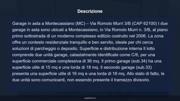 Immobile in asta di 36 m² in vendita a Montecassiano - Foto 9
