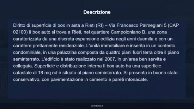 Immobile in asta di 18 m² in vendita a Rieti - Foto 6