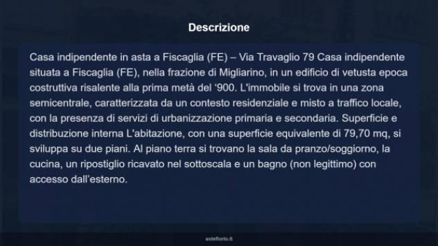 Immobile in asta di 84 m² in vendita a Fiscaglia - Foto 18