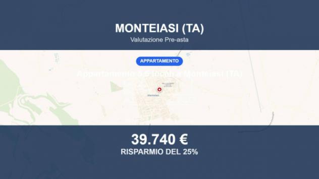 Immobile in asta di 83 m² in vendita a Monteiasi