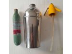 Sifone per Seltz Vintage marca CIMA con sua bombola originale.