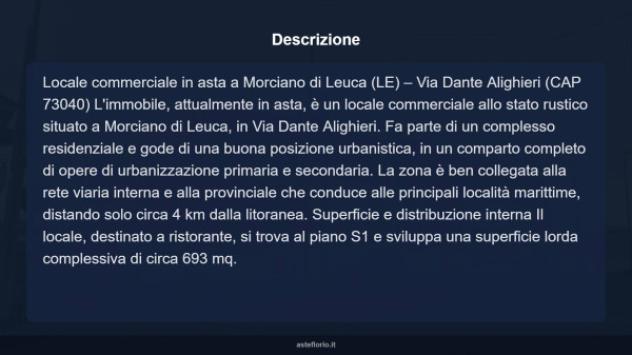 Immobile in asta di 693 m² in vendita a Morciano di Leuca - Foto 9