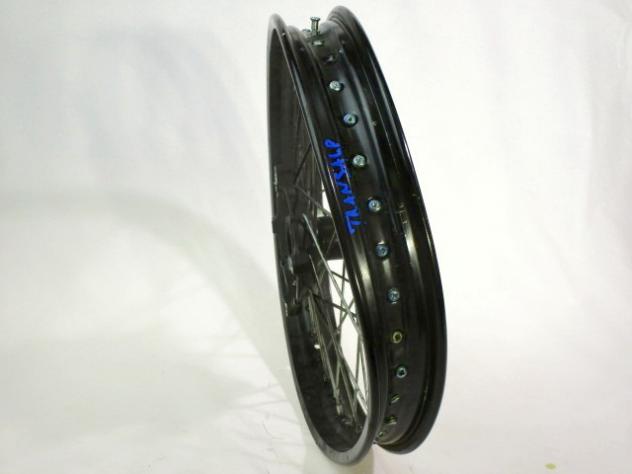 CERCHIO RUOTA ANTERIORE 19 X 2.15 HONDA TRANSALP XL 700 V ABS 2007 - 2013 44650MFFD40 FRONT WHEEL STORTA MOZZO INTEGRO - Foto 3