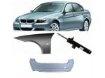 Bmw Serie 3 frontale cofano fanale radiatore ossatura E91 E90 2005-09