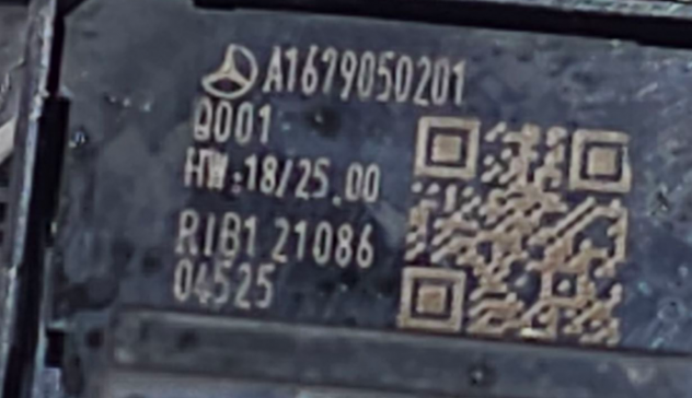 PULSANTIERA ANTERIORE DESTRA MERCEDES GLB Serie (X247) A1679050201 (19) - Foto 13