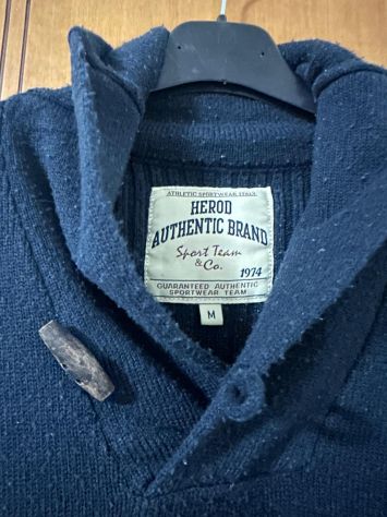 Maglione HEROD con Collo a Scialle e Alamaro - Taglia M - Perfetto! - Foto 4