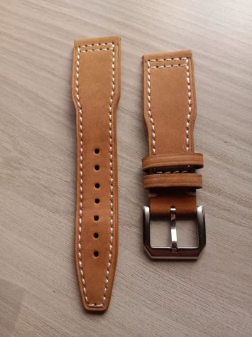 Strap leather retrò aviatore