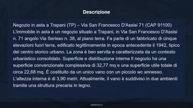 Immobile in asta di 32 m² in vendita a Trapani - Foto 8