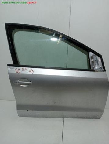 PORTA ANT. DX ARGENDO CON AL SE 999-U1310684 Carrozzeria Lamierati esterni Porte Porta ant. dx. VOLKSWAGEN - CROSS POLO - 2010 2014, VOLKSWAGEN