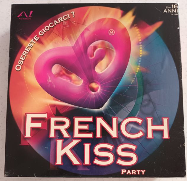 French Kiss Party, originale gioco da tavolo/party game di AV Editions