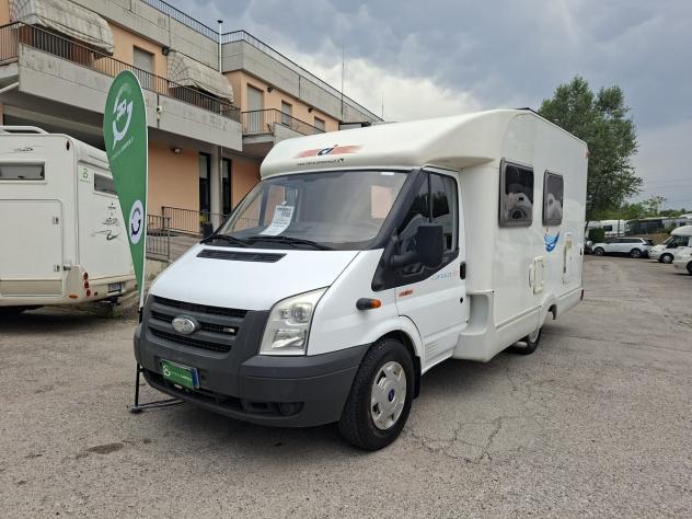 CAMPER CI FORD SEMINTEGRALE SEMIDINETTE LETTO MATRIMONIALE FOTOVOLTAICO CAMPEGGIO USATI GENERALI 1725 - Foto 3