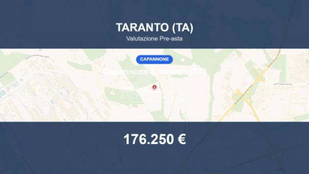 Immobile in asta di 43800 m² in vendita a Taranto