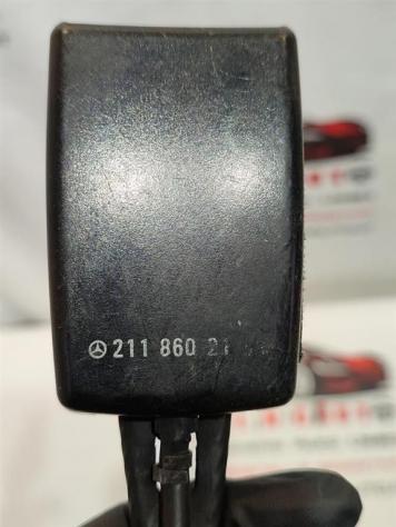 AGGANCIO CINTURA DI SICUREZZA ANT SX MERCEDES Classe E Berlina W211 2118602169 112913 (0207) - Foto 3