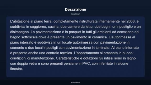 Immobile in asta di 170 m² con più di 5 locali e box auto in vendita a Colli al Metauro - Foto 15