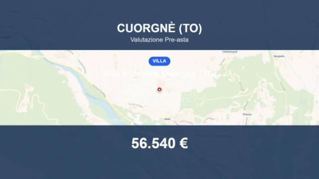 Immobile in asta di 180 m² con più di 5 locali e box auto in vendita a Cuorgnè