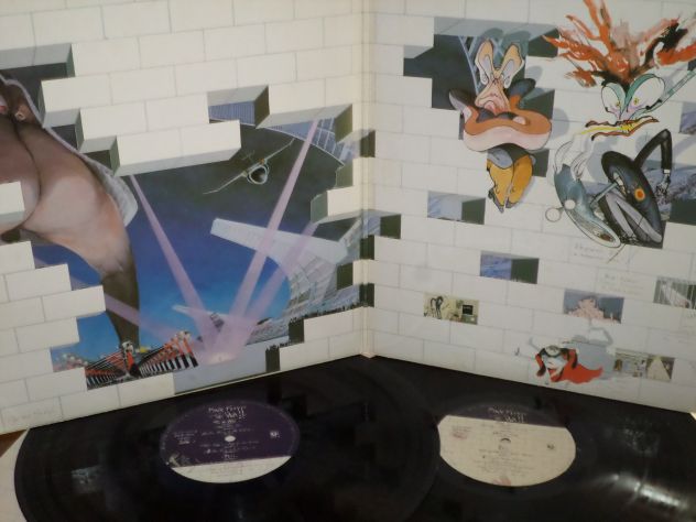 PINK FLOYD - The Wall - 2 x LP / 33 giri 1979 Gatefold Harvest EMI - Foto 3