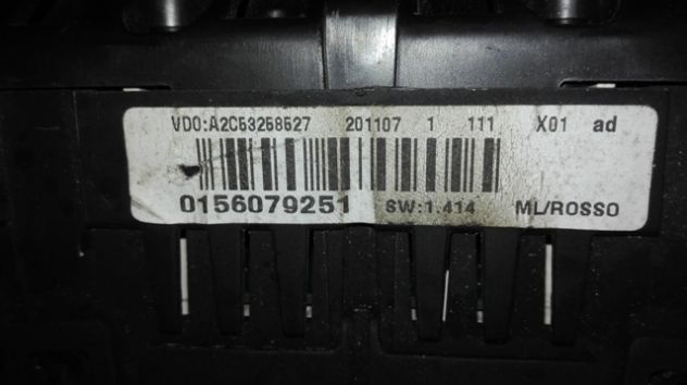 Quadro strumenti Alfa Romeo 159 1.9 JTD del 2008 (56079251) - Foto 2