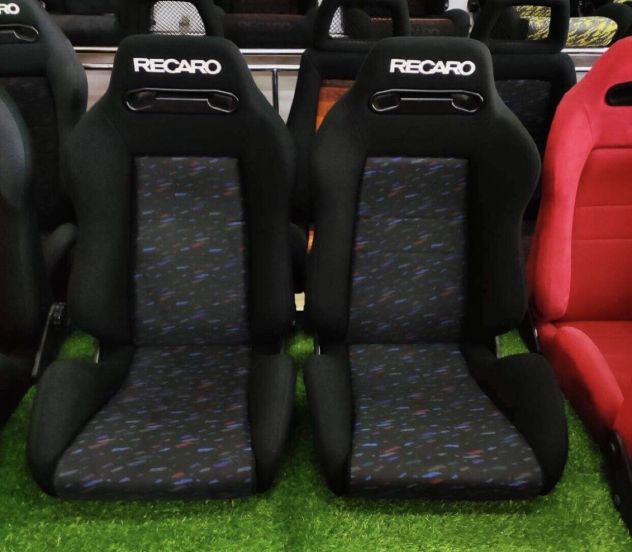 Coriandoli Recaro sr3 originali usati, coppia di sedili