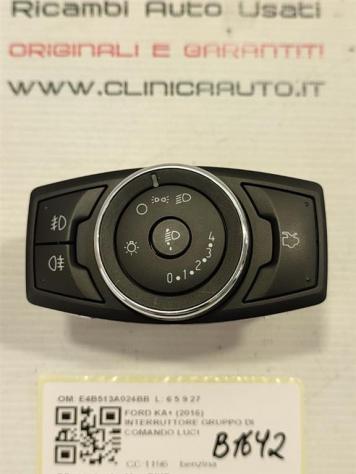 INTERRUTTORE COMANDO LUCI FORD Ka Serie E4B513A024BB BIKE (14) - Foto 2
