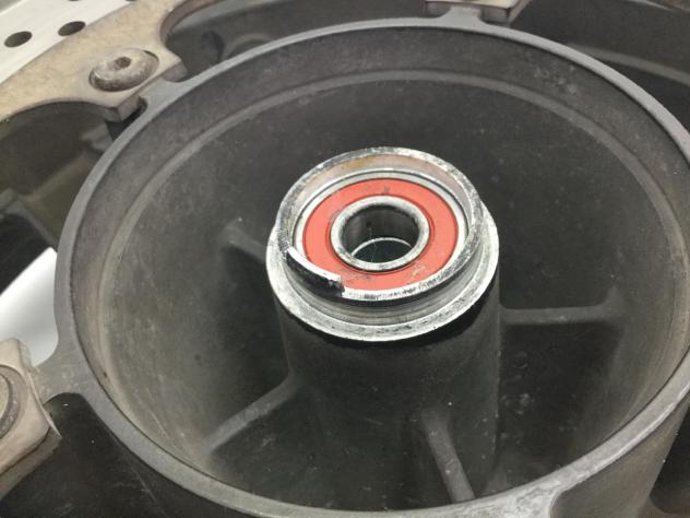 YAMAHA X-MAX 250 CERCHIO RUOTA ANTERIORE 15 X 3.50 - NO DISCO 2012 2013 SG251 - Foto 6