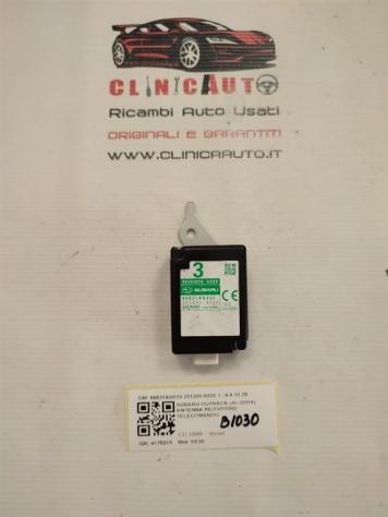 MODULO RICEVITORE TELECOMANDO SUBARU Outback Serie 88831AG030 251300-9020 EE20 diesel 1998 (0309)