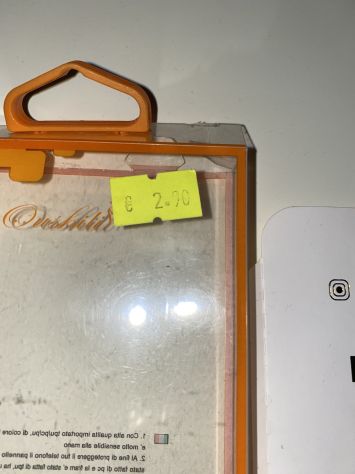 UNA COVER RETRO USATA MA INTEGRA TRASPARENTE PER SMARTPHONE SAMSUNG J3 COMPATIB - Foto 3