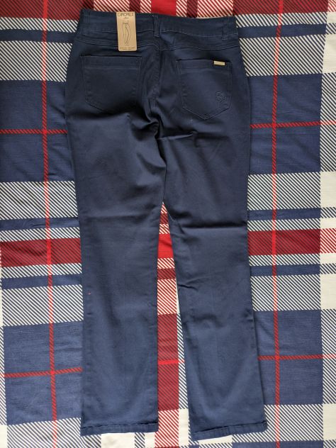 DONNA Pantalone Camomilla 46 blu marino - Foto 4