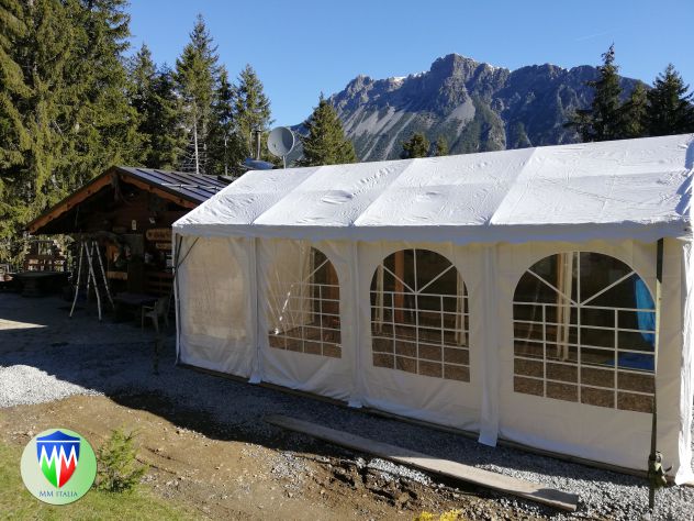 Gazebo tendoni 5 x 8 esterno bar,ristoranti, mense mobili edili