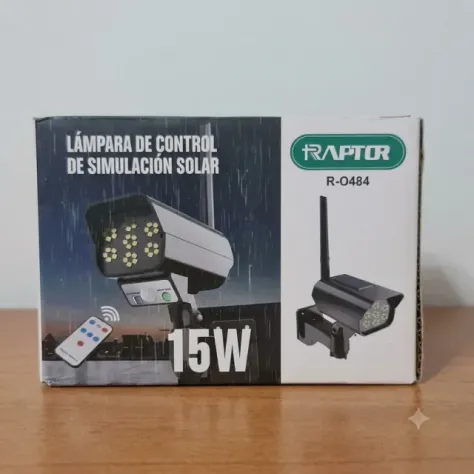Lampada Solare LED 15W RAPTOR R-0484 – Nuova - Foto 4