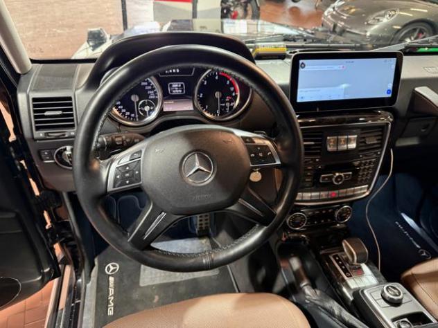 MERCEDES-BENZ G 350 Cdi Bluetec Amg pack-Pelle Marrone-Full rif. 24066479 - Foto 9