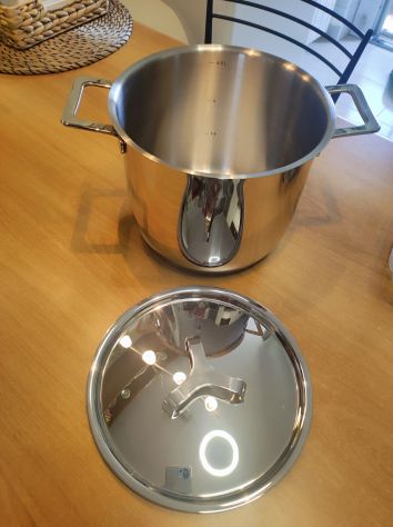 Pentola e coperchio ALESSI 20cm 5L Pots&Pans NUOVI - Foto 7