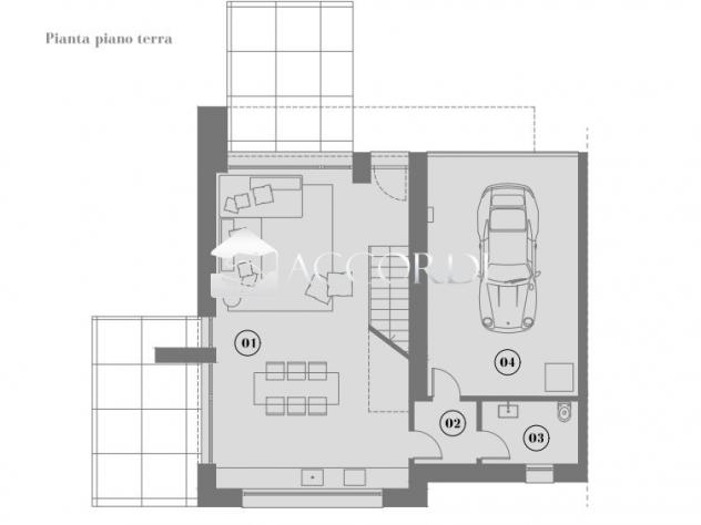BIFAMILIARE di 4 vani e di 213 mq (MONTEBELLUNA) rif. PS106A - Foto 2