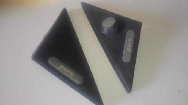 Plastiche TRIANGOLI interno Porta SMART 700 ForTwo 450 03 - Foto 2