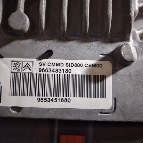 CENTRALINA MOTORE 5WS40572B-T 9663483180 9653451880 PSA Continental 47524 - Foto 2