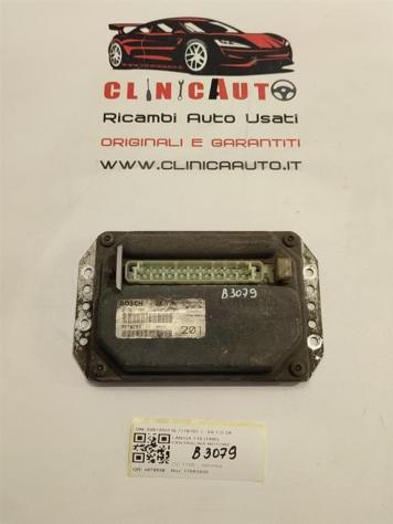 CENTRALINA MOTORE LANCIA Y10 Serie 0261200716 7778785 176B2000 benzina 1108 (8595)