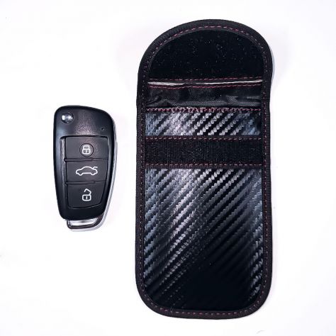 Custodia schermata RFID carte credito bancomat passaporto chiavi auto antifurto - Foto 3