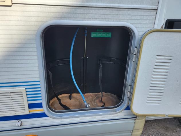 CAMPER ELNAGH DUCATO SEMINTEGRALE LETTO FRANCESE TENDALINO PORTABICI GENERALI USATO - Foto 9