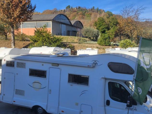 CAMPER MILLER DUCATO MANSARDATO 7 POSTI DOPPIA DINETTE CLIMATIZZATORE FOTOVOLTAICO GENERALI USATI 513 - Foto 5