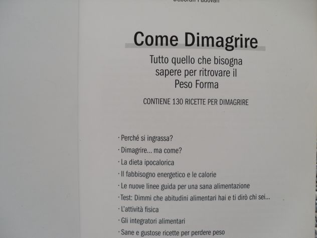 COME DIMAGRIRE DI D. PADOVAN - TUTTO QUELLO CHE BISOGNA SAPERE PER RITROVARE IL - Foto 3