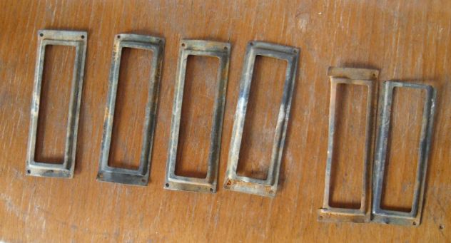 4+2 IN OMAGGIO VECCHIE COPRI BOCCHETTE IN FERRO STILE LIBERTY PER MOBILI VARI - - Foto 6