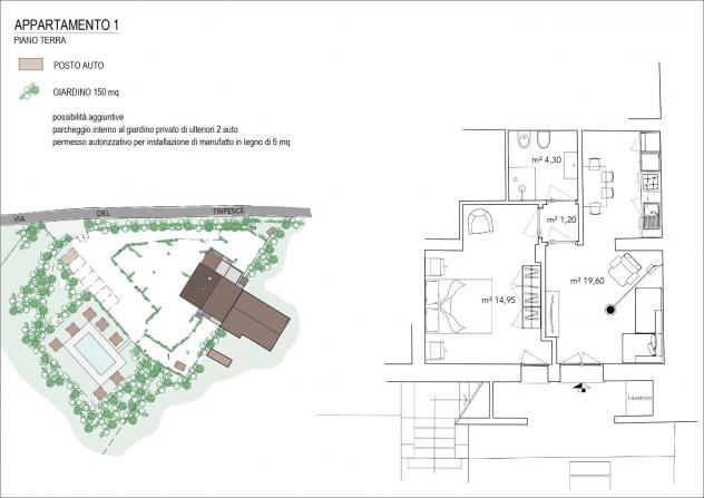 Appartamento in vendita a San Pietro In Palazzi - Cecina 50 mq Rif: 1413879 - Foto 6