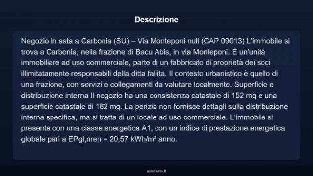 Immobile in asta di 152 m² in vendita a Carbonia - Foto 4