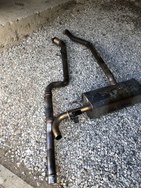 Scarico originale ALFAROMEO STEVIO benzina - Foto 4