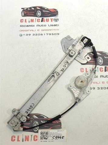 MECCANISMO ALZAVETRO POST. SX KIA Rio 4° Serie 834011W010 D4FC (11) - Foto 2