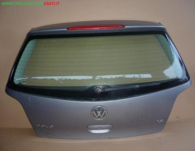 PORTELLO GRIGIO MEDIO MET. C/MOT. Carrozzeria Lamierati esterni Portello Portello post. VOLKSWAGEN - POLO - 01-05-2005 - 01-08-2009