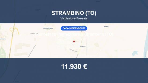 Immobile in asta di 88 m² in vendita a Strambino